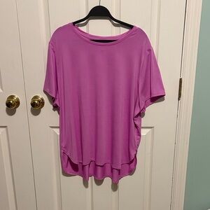 Vibrant Short Sleeve Women's Top